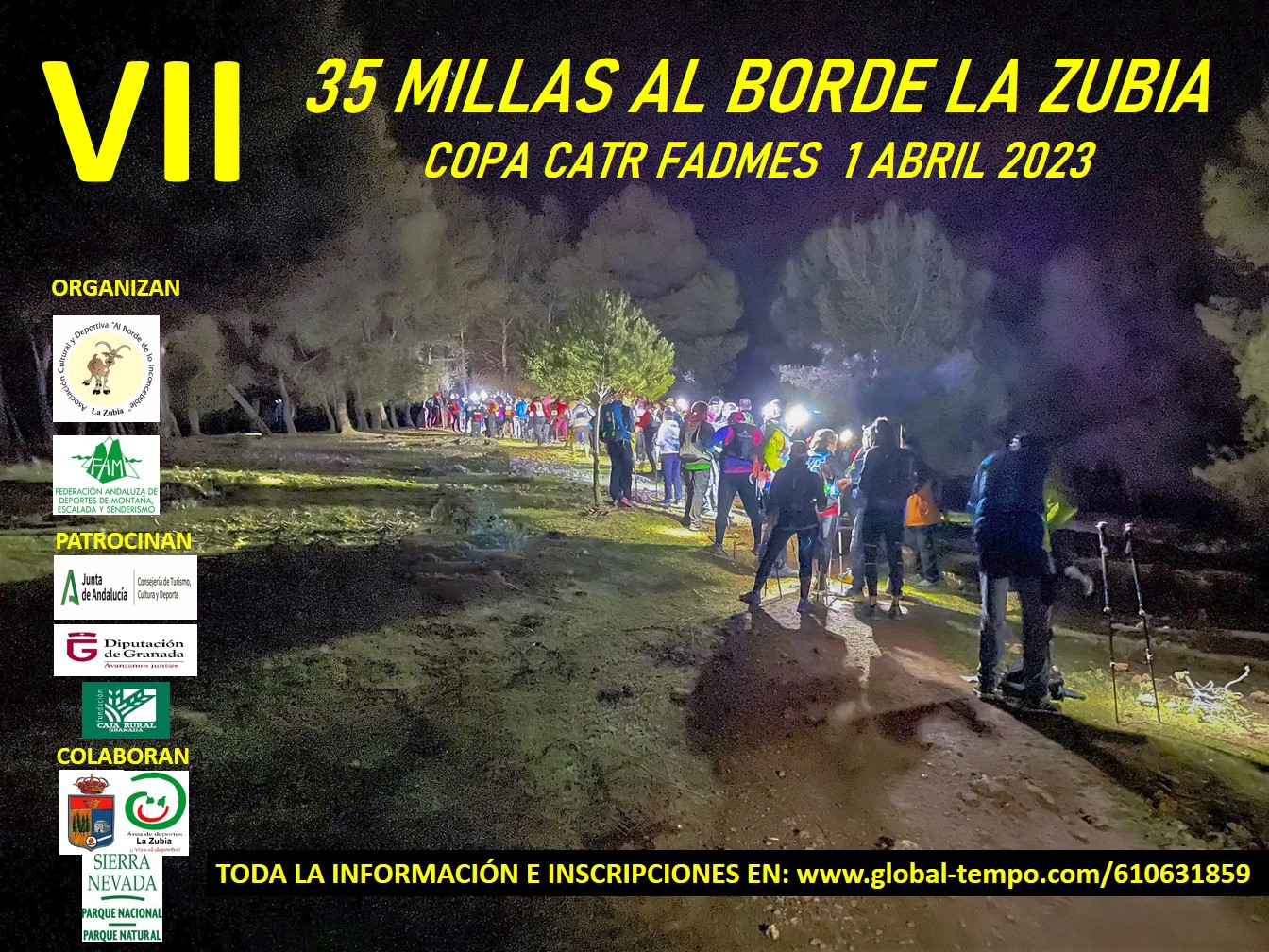 VII TRAVESIA DE RESISTENCIA 35 MILLAS AL BORDE - LA ZUBIA 2023